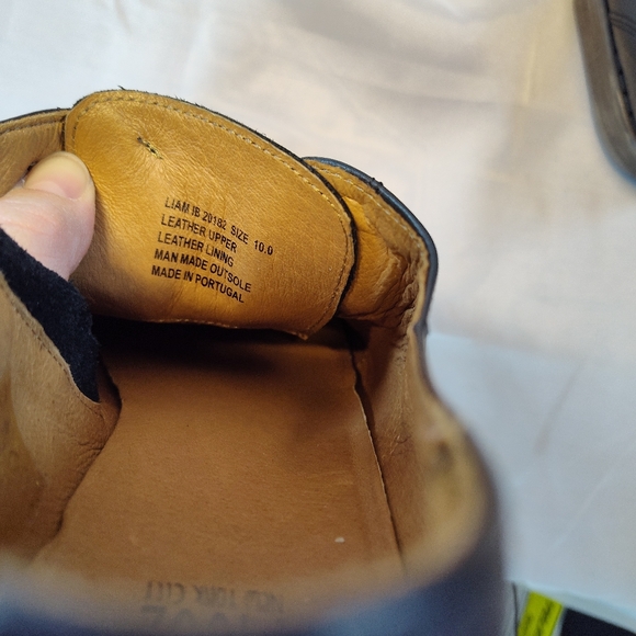 Miz Mooz Liam Oxford Monkstrap Black Leather Shoes 10 Womens Made In Portugal - Picture 8 of 8